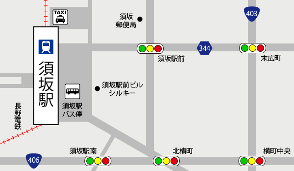 須坂駅バスのりば
