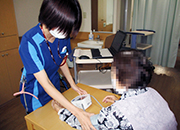 回診・検温・処置