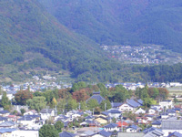 長国寺と東条地区の風景・秋