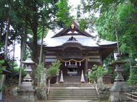 皆神神社本堂