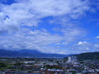 真夏の飯綱山