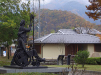 真田公園から眺める晩秋の象山
