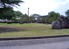 病院裏手にある真田公園と旧真田邸