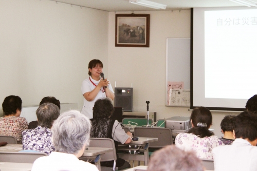 介護者教室「私にもできる災害対策～高齢の方もこれで安心～」を開催しました