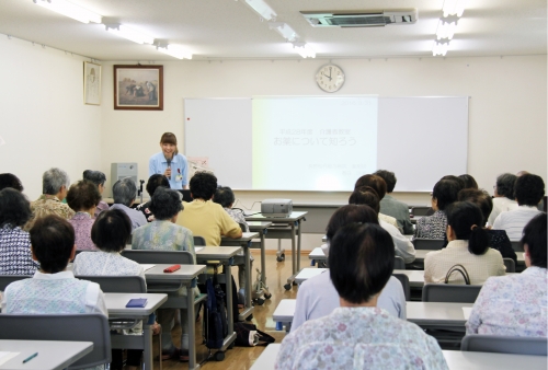 介護者教室「よく処方されるお薬について学ぶ」を開催しました