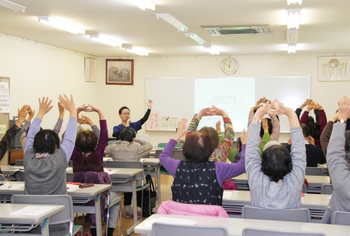 介護予防教室「生活を見つめ直そう その2」を開催しました