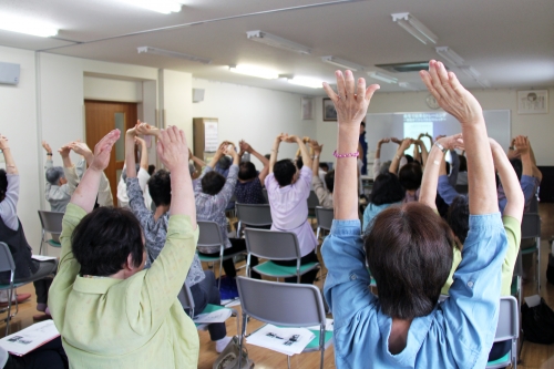 介護予防教室『自分の体を見つめ直そう その1』を開催しました
