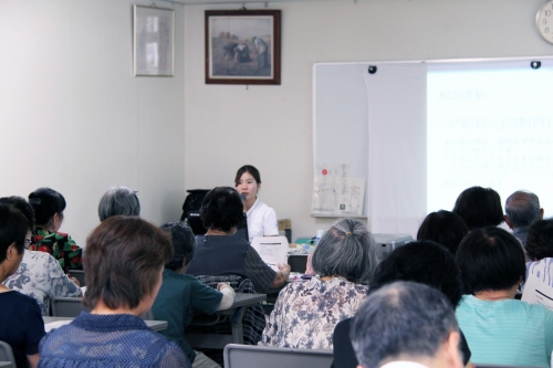 介護予防教室『しっかり噛んで、おいしく食べよう』を開催しました