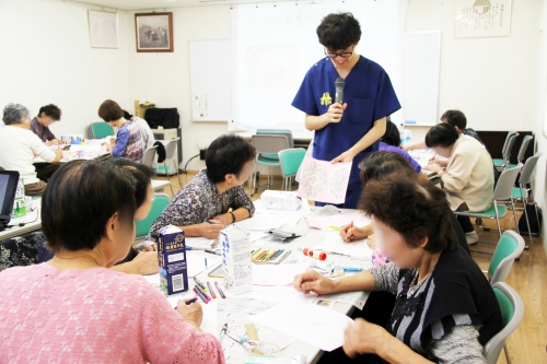 介護予防教室『認知症にならないために身近なものを用いて作業をしよう その2』を開催しました