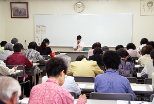 介護予防教室『健康寿命を延ばそう』を開催しました(6/13)