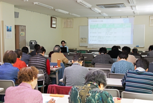 介護者教室『お薬について』を開催しました(11/14)