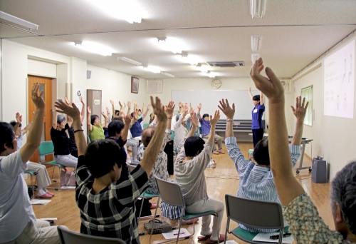 介護予防教室『頭と体を使って認知症予防！』を開催しました(7/24)