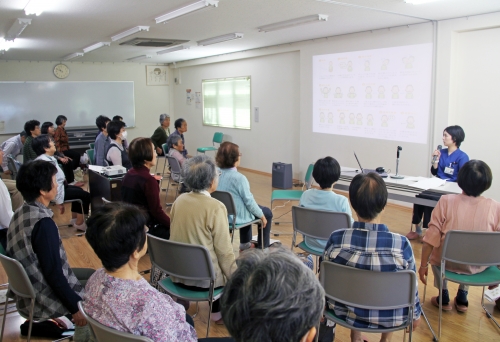 介護予防教室『維持しよう。嚥下機能』を開催しました(10/9)
