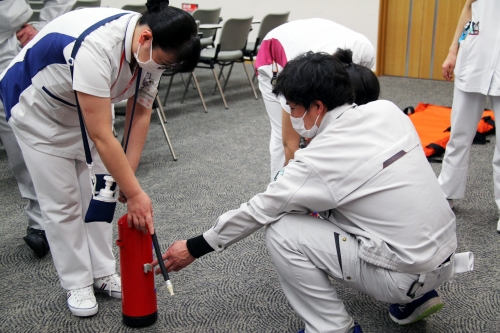 2019年度総合防災訓練を行いました(2/14)