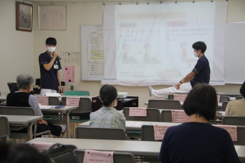 介護予防教室を開催しました(9/23)