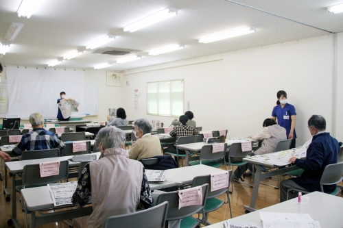 介護予防教室を開催しました(10/7)