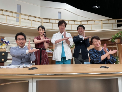 前川智ダイエット科部長がSBC信越放送「ずくだせテレビ」にスタジオ生出演しました