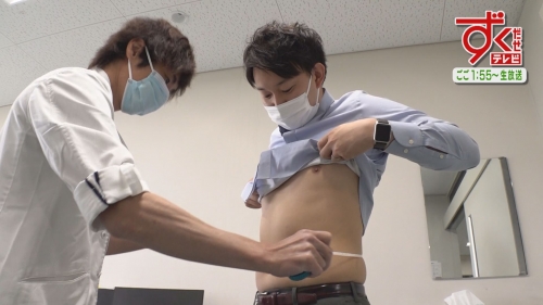 前川智ダイエット科部長がSBC信越放送「ずくだせテレビ」にスタジオ生出演しました