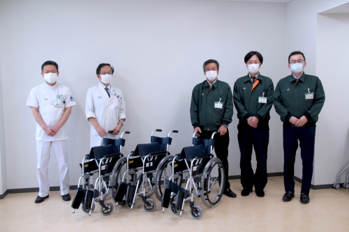 (株)長野県A・コープ様より車いすをご寄贈いただきました(10/6)