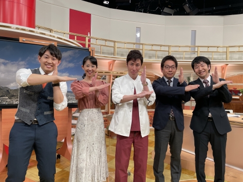 前川智ダイエット科部長がSBC信越放送「ずくだせテレビ」にスタジオ生出演しました(2/24)