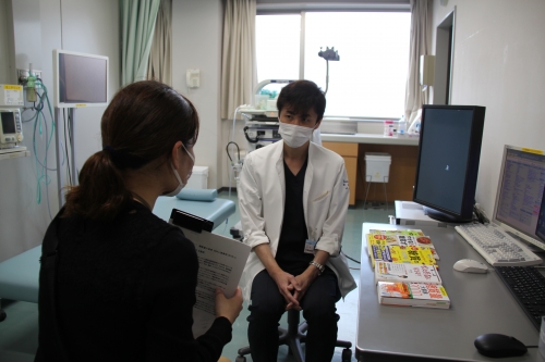 前川智ダイエット科部長がINC長野ケーブルテレビの取材を受けました(3/22)