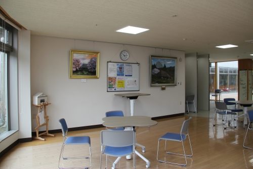 附属若穂病院へ絵画が寄贈されました