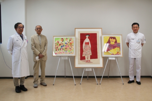 版画作品を寄贈していただきました