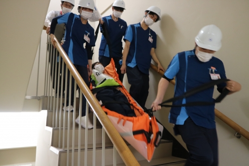 総合防災訓練を実施しました(2/24)