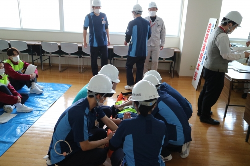 総合防災訓練を実施しました(2/24)