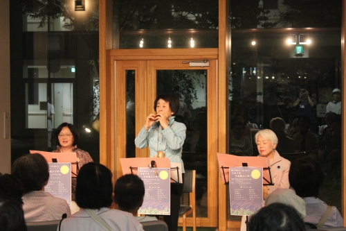 めぐみコカリナによる「十五夜コンサート」を開催