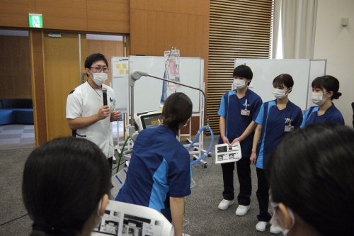 NPPV研修を行いました(新人看護師対象)(7/20)