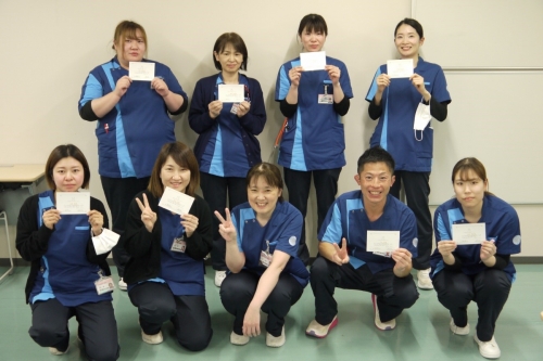 化学療法研修を修了しました(ラダーIII)(2/14)