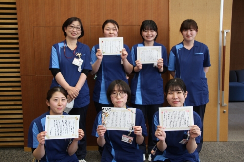 新人看護職員1年振り返り研修を行いました(3/13)