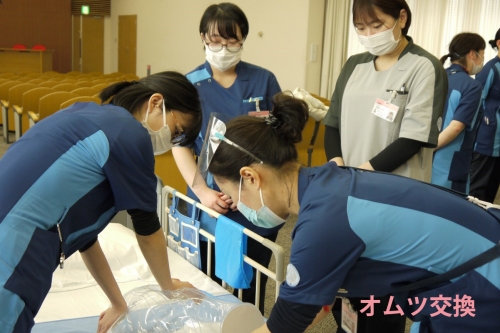 新人看護師ローテーション研修・集合研修を行いました