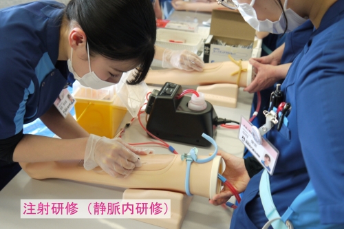 新採用看護職員基礎研修を行いました