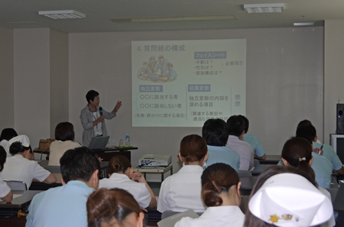 看護研究研修会が実施されました。