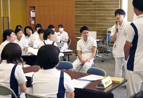 新人看護師1ヶ月振り返り研修を開催しました