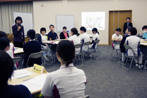 新人看護職フォローアップ研修会を行いました