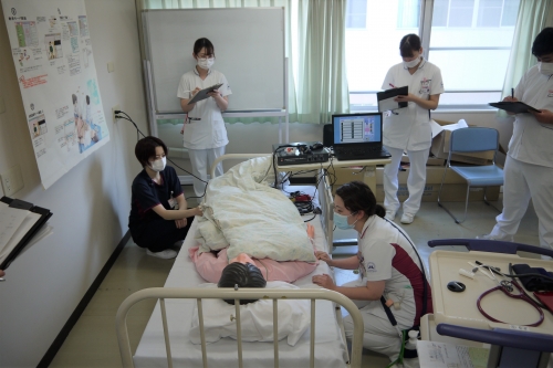 シミュレーション研修会(循環器編)を行いました(8/20・21)