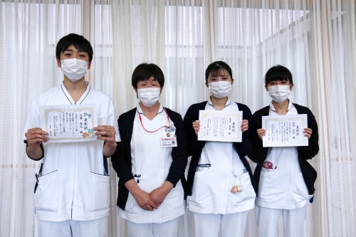 新人看護師1年振り返り研修会を行いました(3/23)